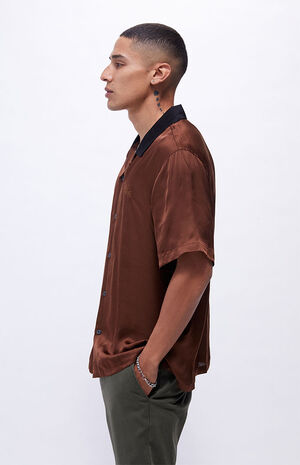 Downtown Satin Resort Camp Shirt image number 3