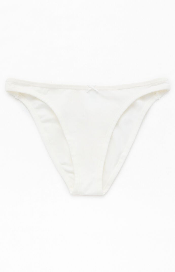John Galt White Bikini Brief Underwear | PacSun