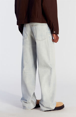 Blake Extreme Baggy Jeans Light Indigo Wash image number 4