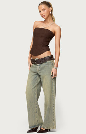 Hadar Linen Look Corset image number 4