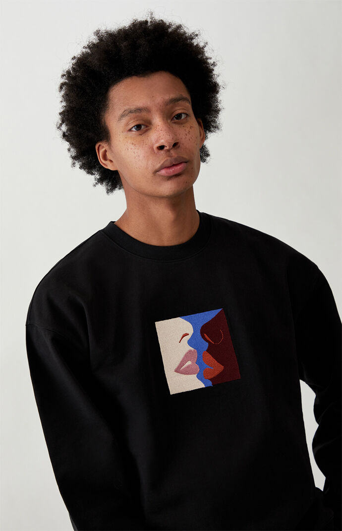 Lips Crew Neck Sweatshirt