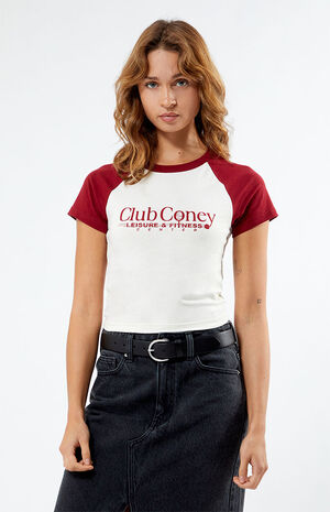 Club Coney Raglan T-Shirt image number 2
