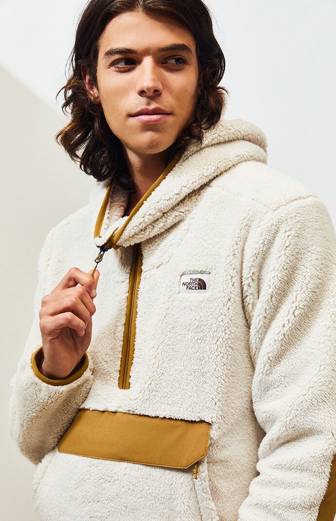 Cream Campshire Fleece Hoodie