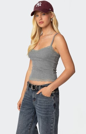 Mireille Lacey Tank Top image number 3
