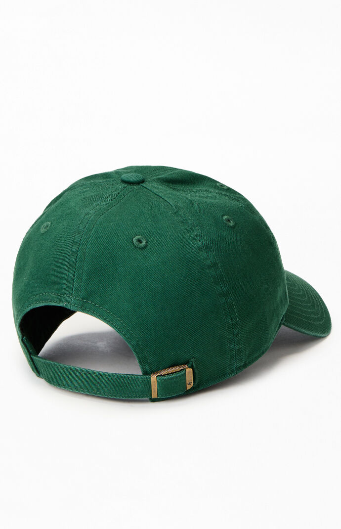 [teket] / ☆ 24FW Plan Cap / Green The Clover Mesh Back Hat - Green with White Embroidery — The