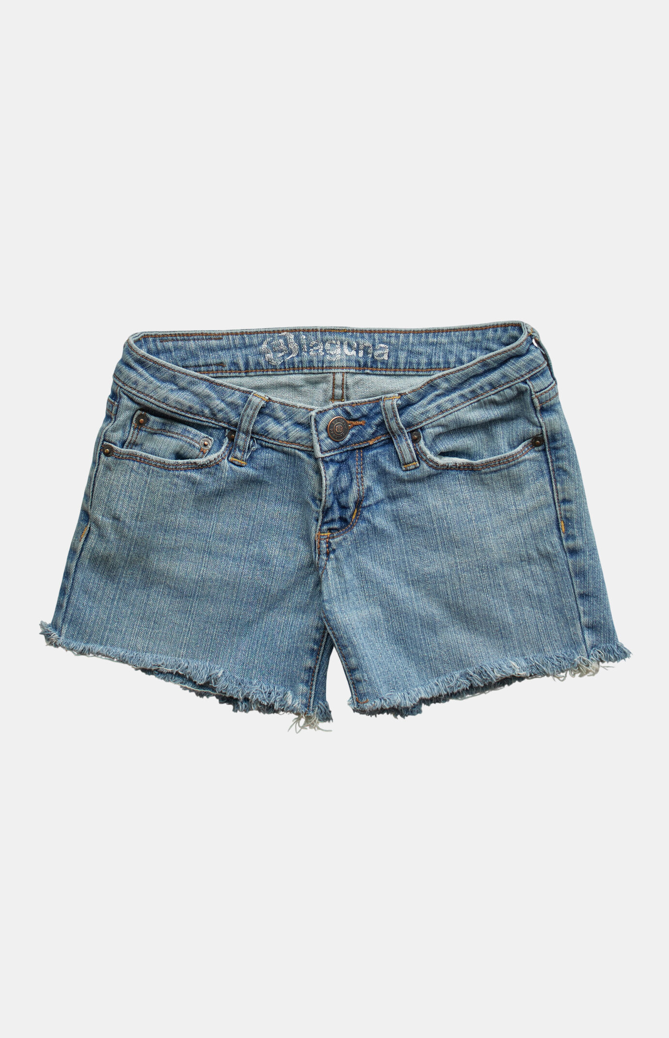PS VINTAGE 2000s Y2K Low Rise Jean Micro Shorts