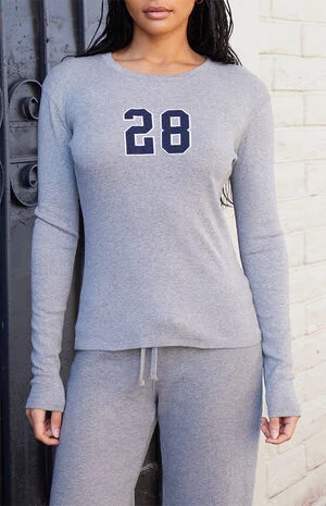 Ainsley 28 Applique Long Sleeve Top image number 1