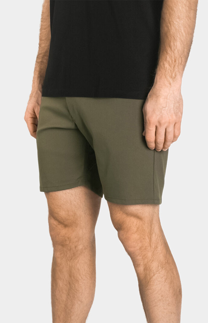 Olive Liberty 7" Shorts