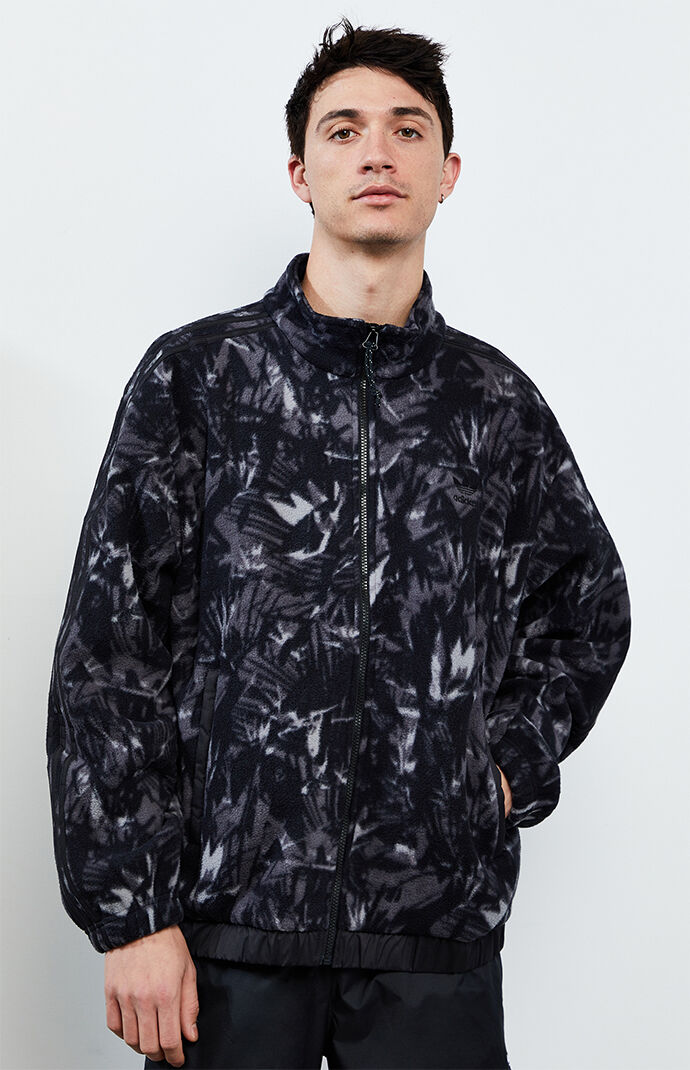 Black Range Arch Polar AOP Mock Neck Sweater
