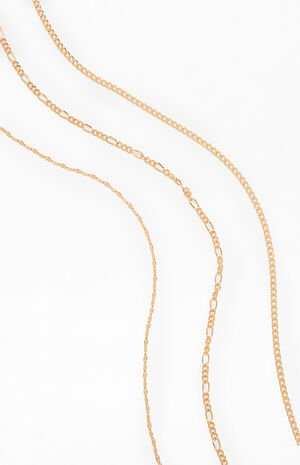 Aria Metal Layered Belly Chain image number 4