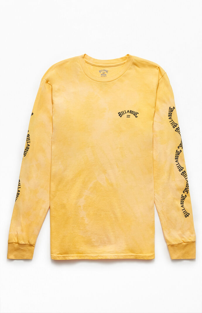 Washed Arch Long Sleeve T-Shirt