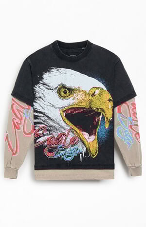 Eagle Layered Long Sleeve T-Shirt image number 1