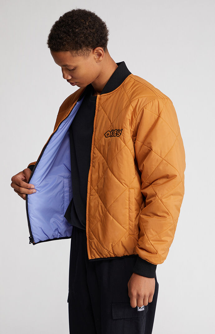 Obey Brux Quilted Reversible Jacket 
