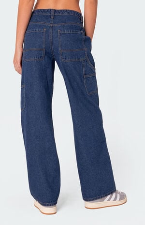 Ayla Low Rise Carpenter Jeans image number 4