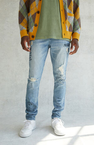 Stacked Skinny Jeans image number 2