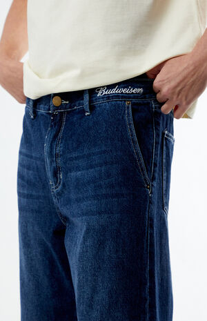 By PacSun Bud Logo Vintage Straight Jeans image number 2