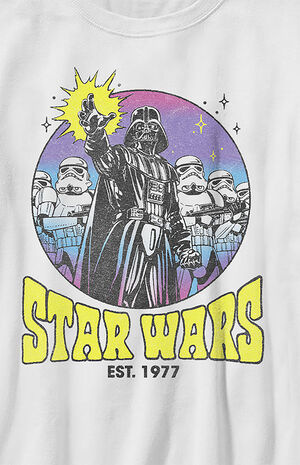 Kids Star Wars Retro Vader T-Shirt image number 2