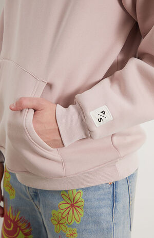 Purple Solid Hoodie image number 4