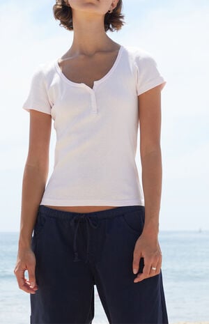 Pink Zelly Short Sleeve Top image number 1