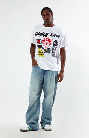 Digital Love Oversized T-Shirt image number 4