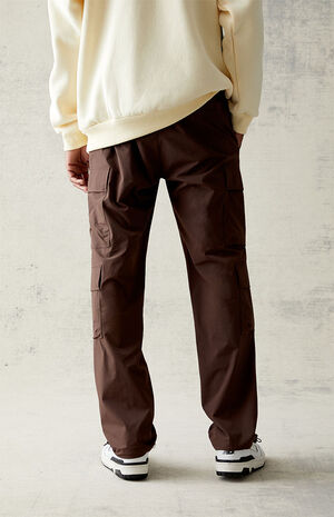 Brown Performance Cargo Pants image number 4