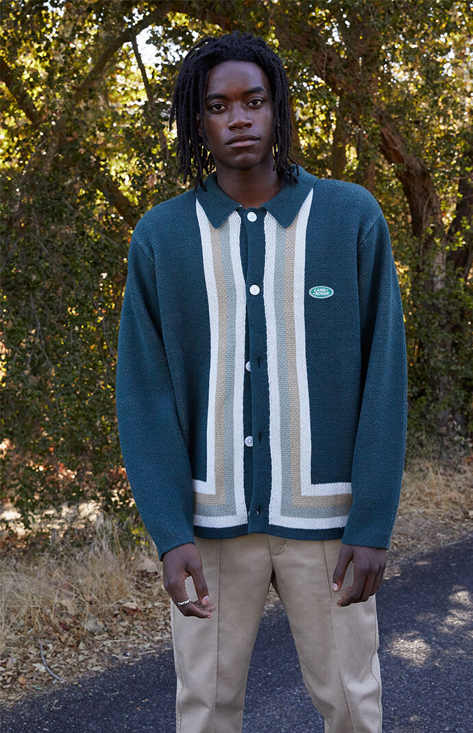 Land Rover Heritage Button Down Sweater 