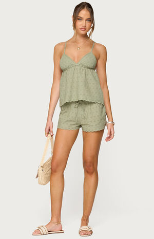 Talula Eyelet Babydoll Top image number 5