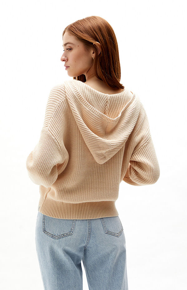 Karlie Hooded Knit Sweater