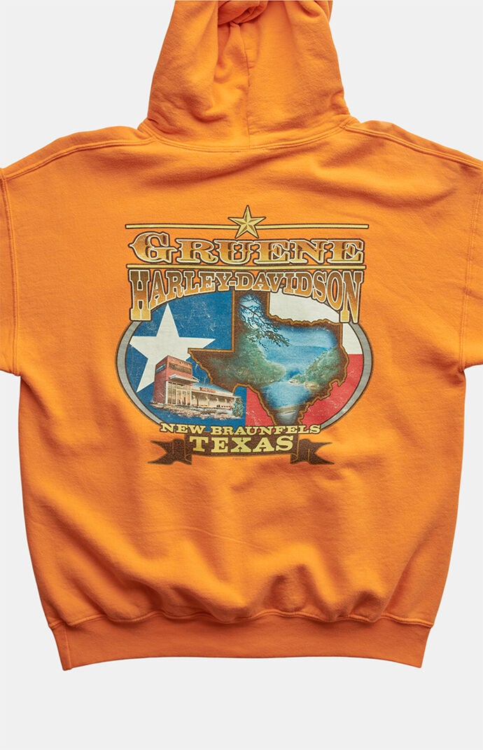 PS VINTAGE 2000s Harley Davidson Texas Hoodie | Pacsun