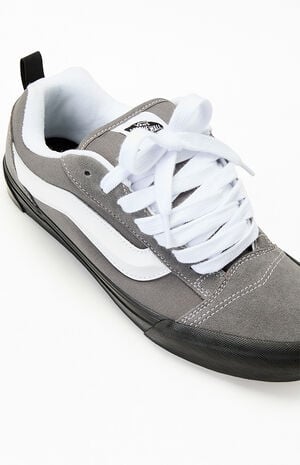 Black & Gray New Skool Shoes image number 6