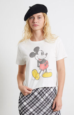 Classic Mickey Cropped T-Shirt image number 2