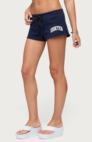 Sporty Babe Edikted Micro Shorts image number 2