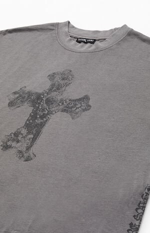 Refuse Limits Cropped Muscle T-Shirt image number 2