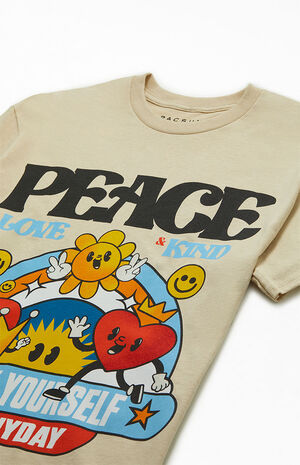 Peace Love Kindness T-Shirt image number 2