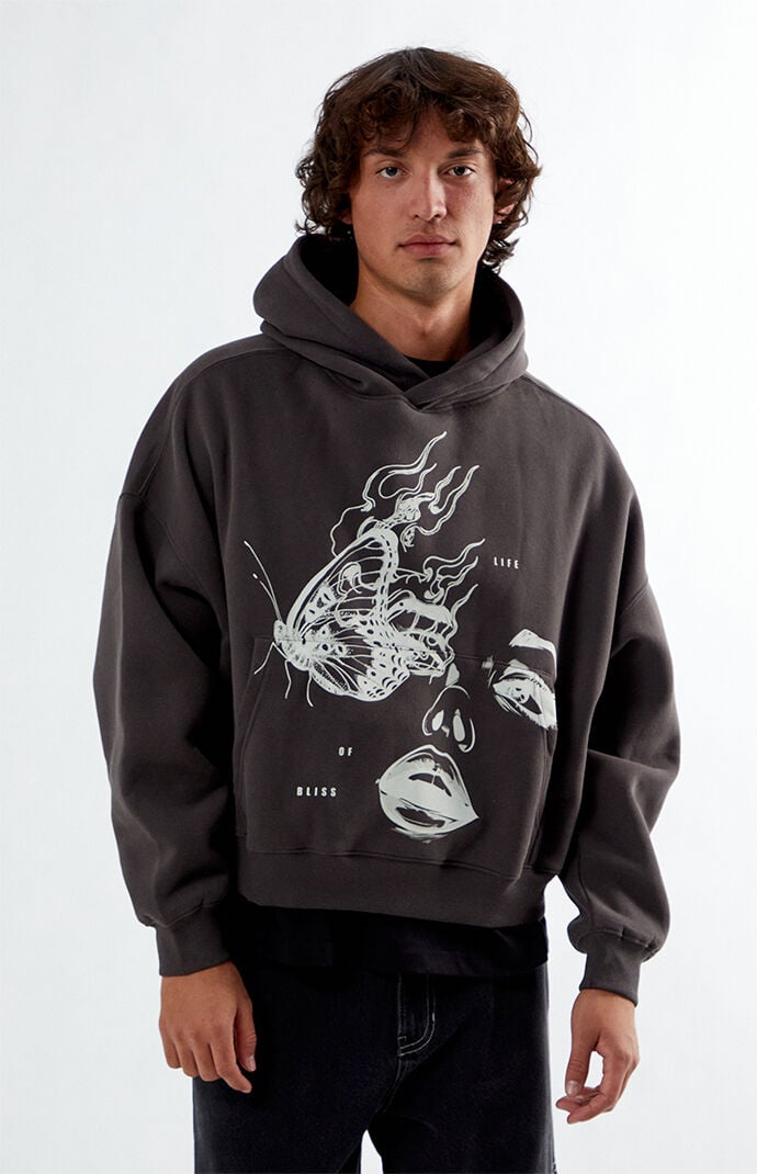 Pacsun cropped hoodie store