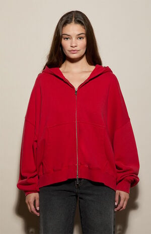 Weekend Fleece Zip Up Hoodie image number 3