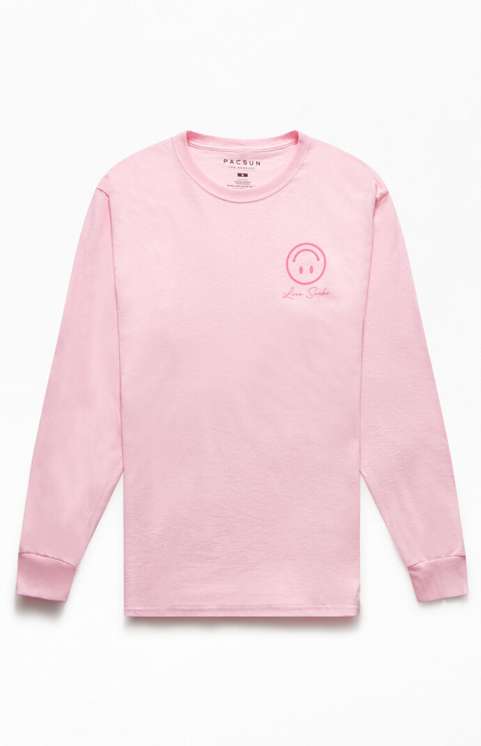 Pacsun Love Sucks Long Sleeve T Shirt Pacsun