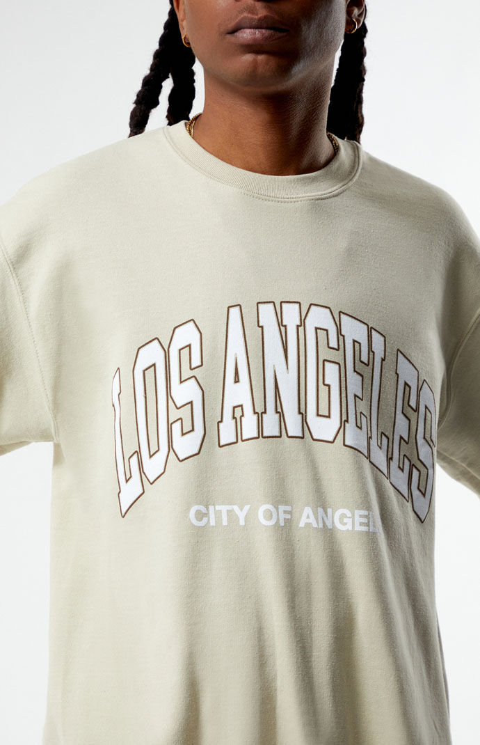 PacSun Los Angeles College Crew Neck Sweatshirt PacSun