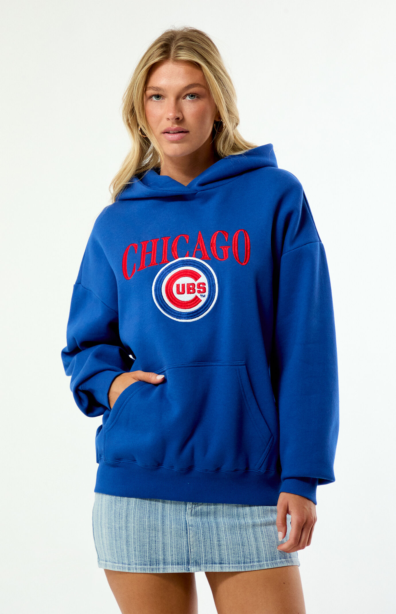 WILD COLLECTIVE x MLB Chicago Cubs Hoodie