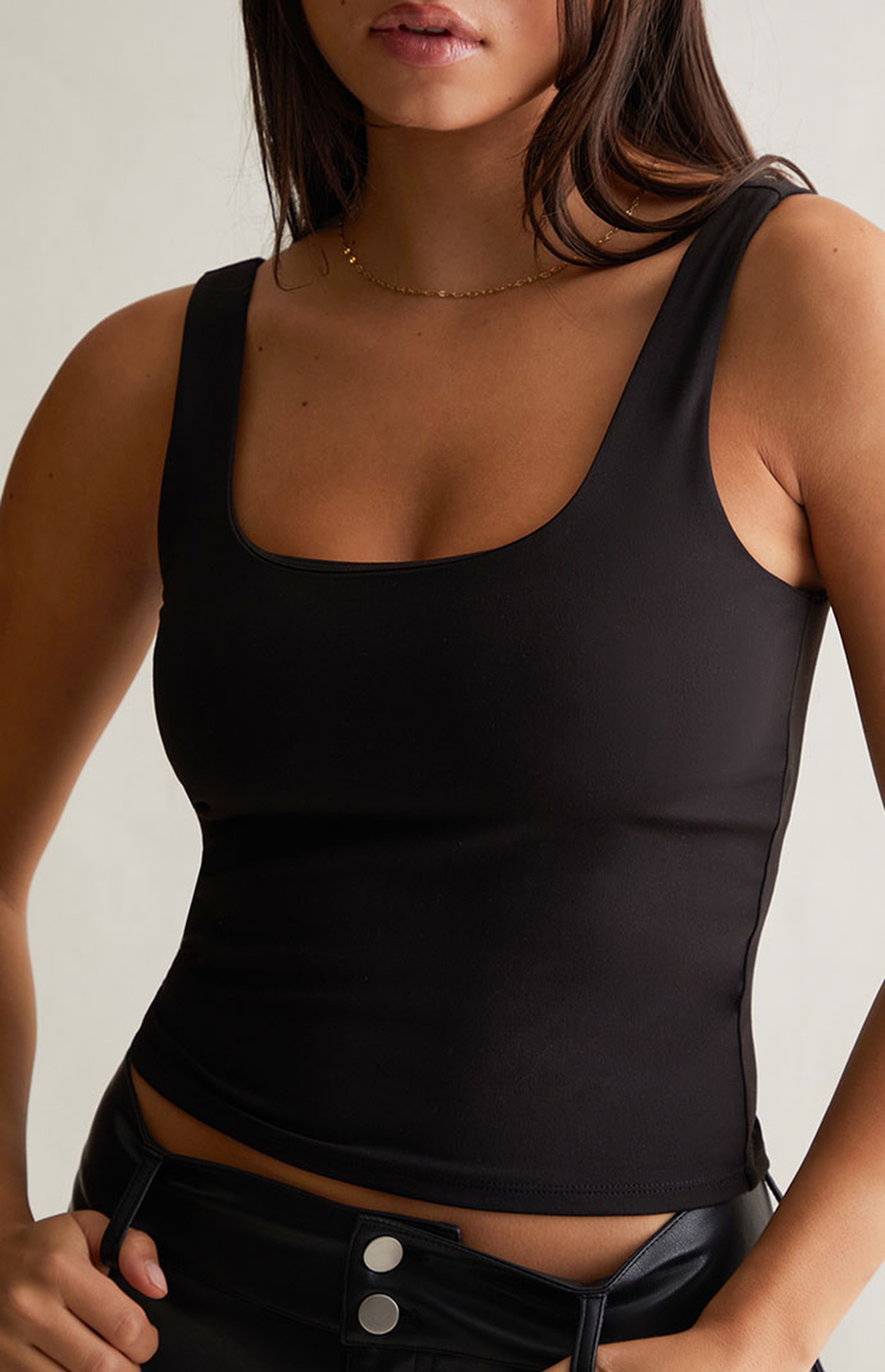 Contour Shape Me Square Neck Tank Top Pacsun — free download