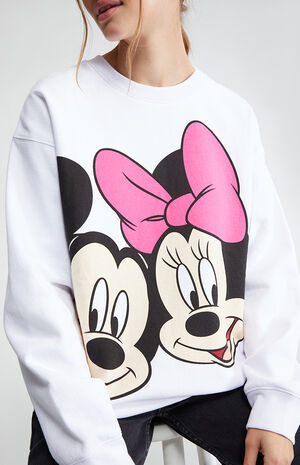 Jumbo Mickey & Minnie Crew Neck Sweatshirt image number 2