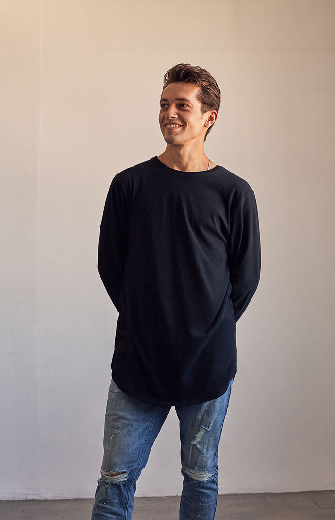 Engel Long Sleeve Scallop T-Shirt