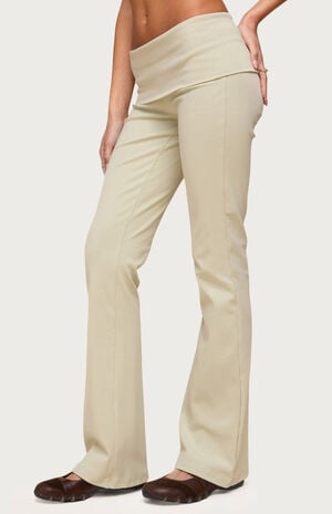 Ivanne Foldover Flared Pants image number 2