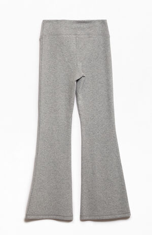 Active Knit Heart Flare Yoga Pants image number 3
