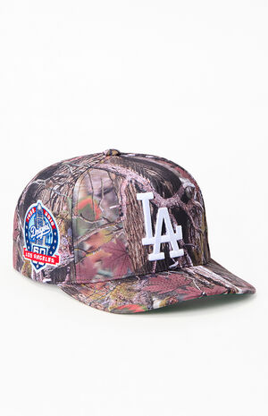 LA Dodgers Camo Snapback Hat image number 1