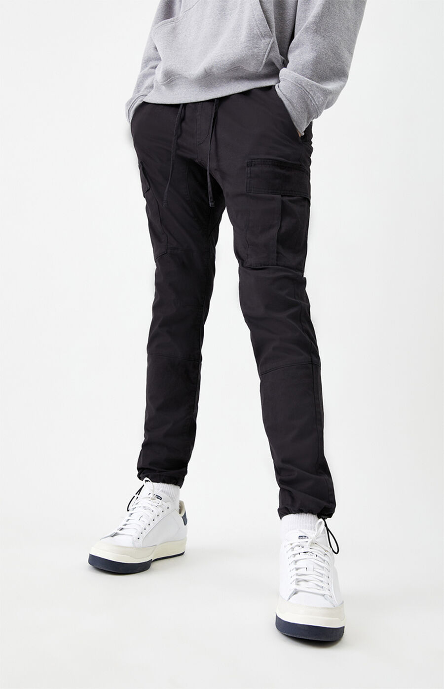 Workwear Black Slim Fit Cargo Pants PacSun PacSun