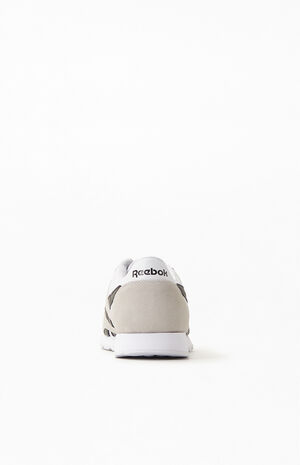 White & Black Classic Nylon Shoes White & Black Classic Nylon Shoes image number 3