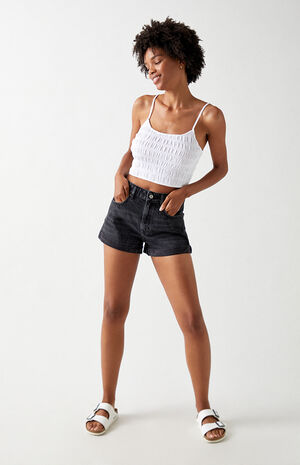 Variegated Smocked Tank Top image number 5