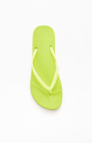Women's Green Playa Sandals image number 5