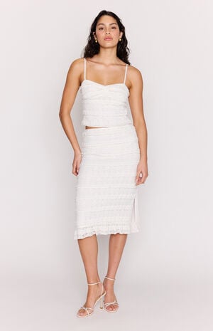 Sophia Lace Midi Skirt image number 3